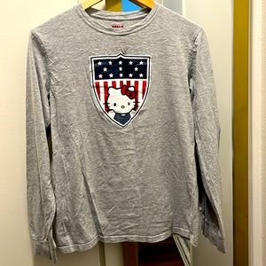 Hello Kitty long sleeves shirt.